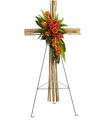 River Cane Cross from Sharon Elizabeth's Floral Designs in Berlin, CT
